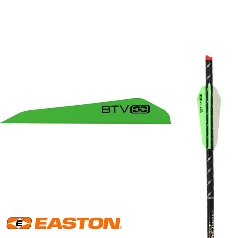 Оперение Easton BTV 3 Green (зеленое)