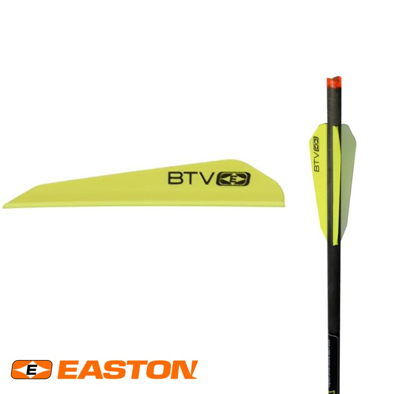 Оперение Easton BTV 3 Yellow (желтое)
