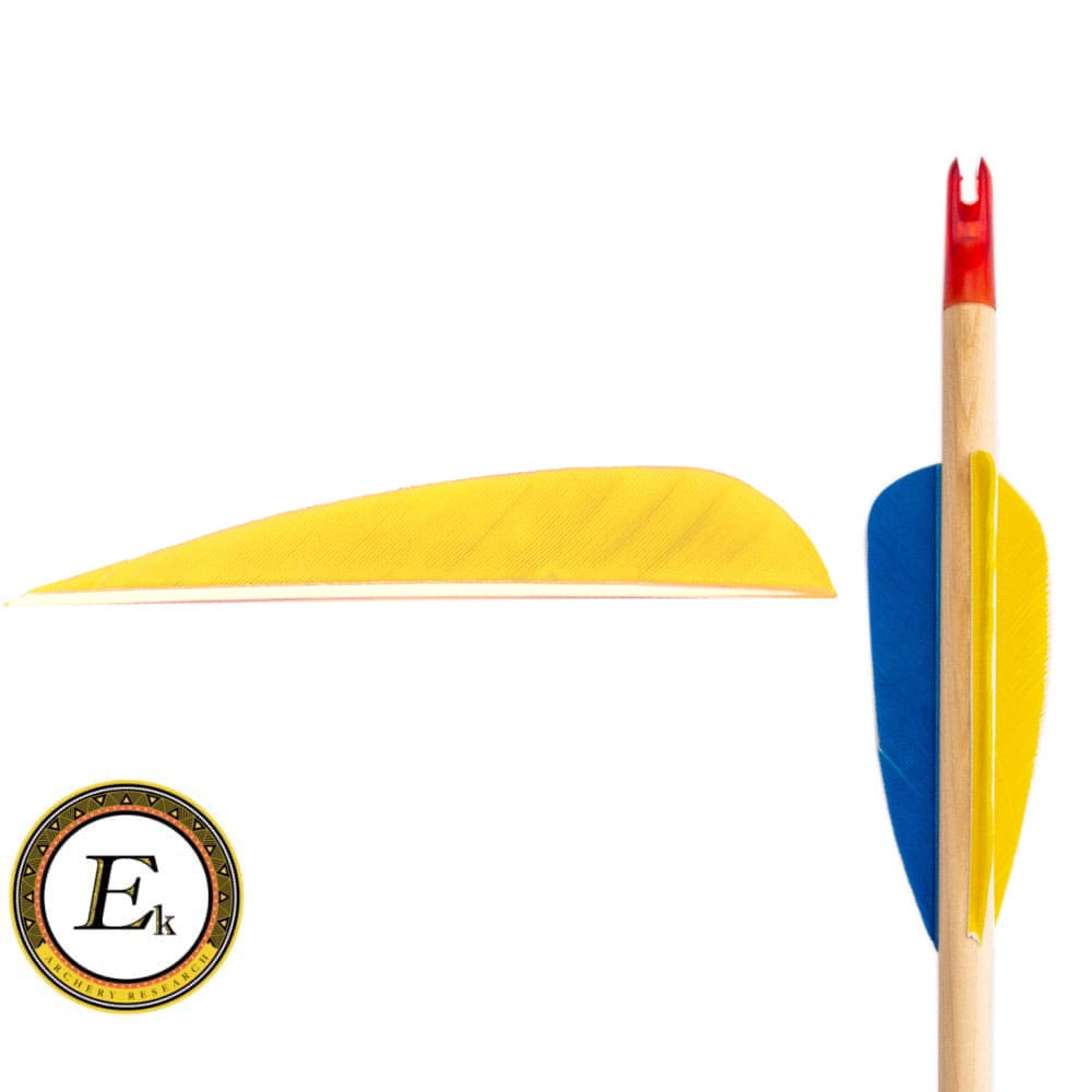 Оперение натуральное Ek 3 Yellow (желтое)