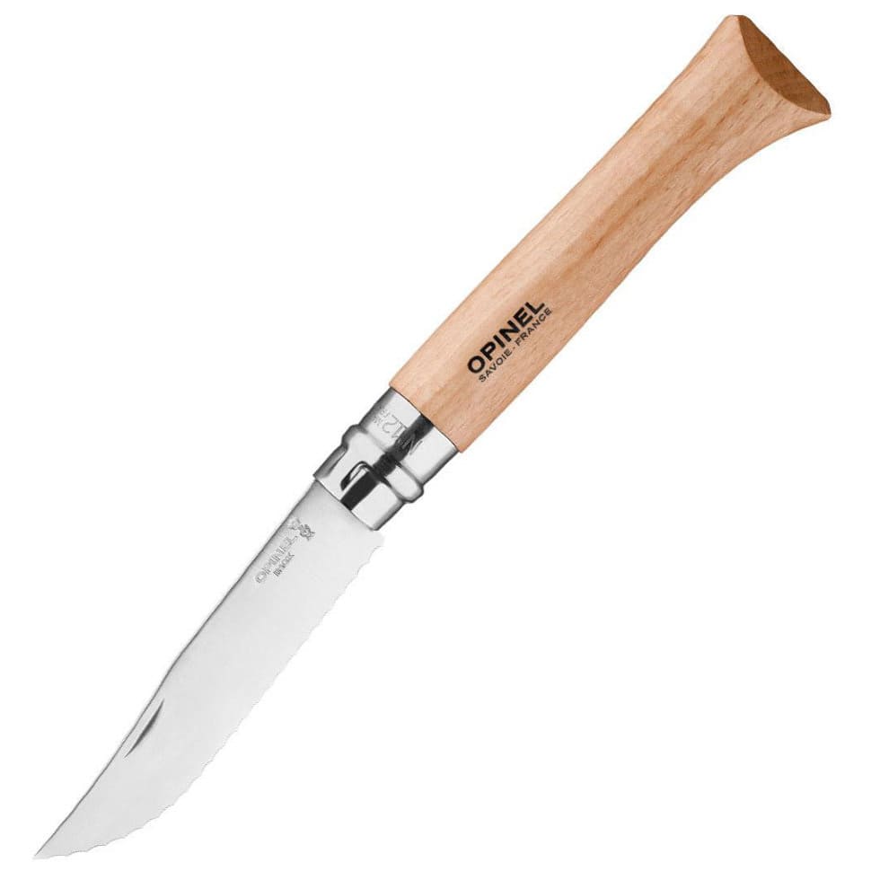 Нож Opinel №12  серрейторной заточкой (002441)