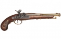 Макет пистолет кремниевый, латунь (Франция, 1872 г.) DE-1014-L