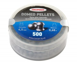 Пули «Люман» Domed pellets 4,5 мм, 0,68 г (500 штук)