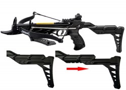 Арбалет пистолетный Man Kung TCS2 Alligator с прикладом