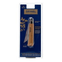 Нож Opinel №10 из нержавеющей стали и рукоятью из бука (001255)