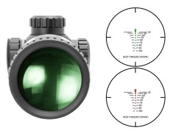 Прицел для арбалета Centershot оптический профессиональный 1,5-5х32 (подсветка, арбалетная шкала)