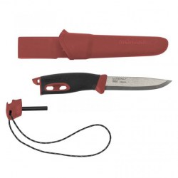 Нож Morakniv Companion Spark Red из нержавеющей стали (13571)