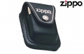 Кожаный чехол с петлёй Zippo модель LPLBK