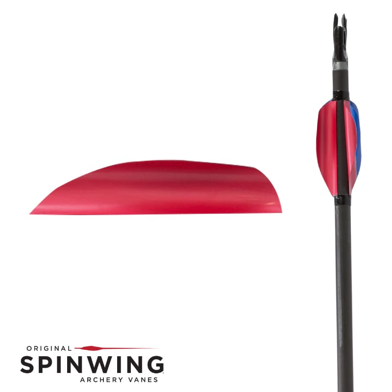 Оперение SpinWings 1 ¾ Red (красное)
